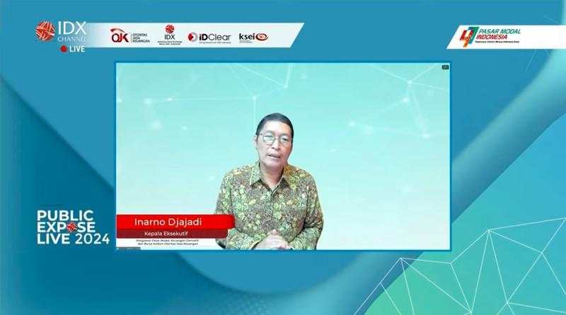 OJK Ungkap Rekor IHSG dan Kapitalisasi Pasar Saham di Pubex Live 2024