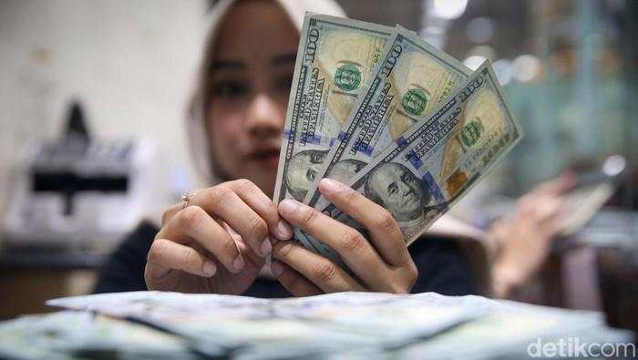 Dolar AS Rontok Lagi ke Rp 15.609