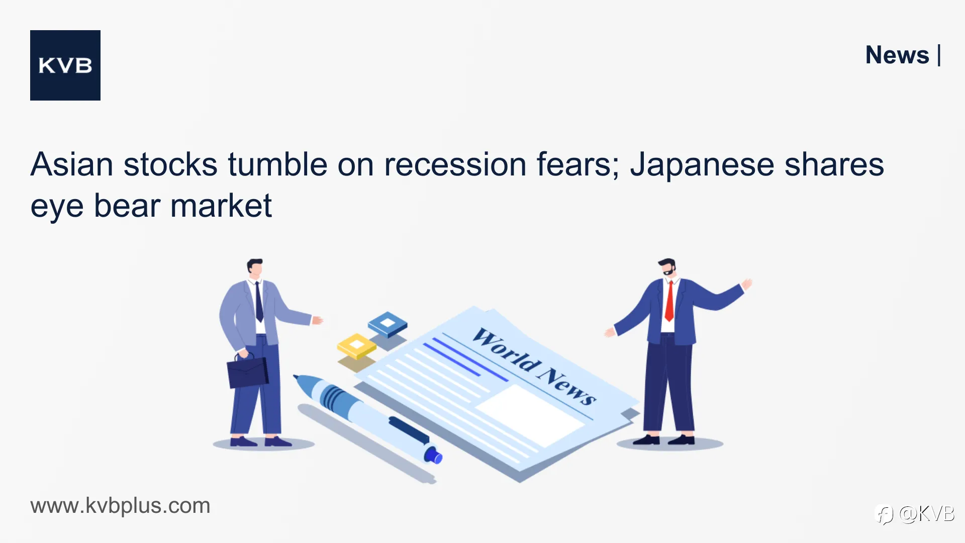 🚨Asian stocks tumble on recession fears; Japanese shares eye bear market 🐻📉