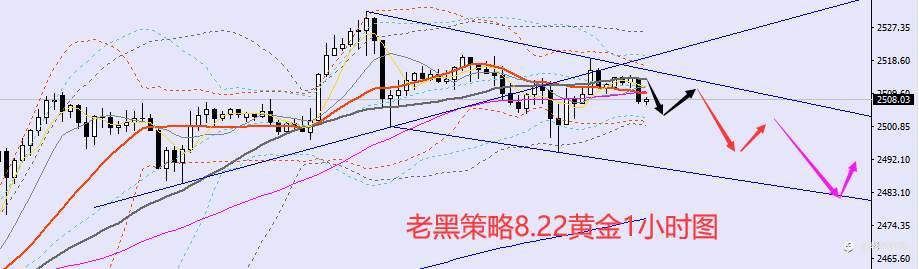 老黑策略： 8.22外汇、黄金、原油分析策略