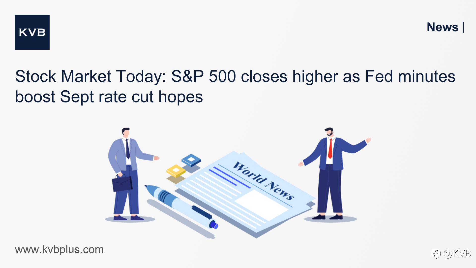 🚨Stock Market Today: S&P 500 closes higher as Fed minutes boost Sept rate cut hopes 📈