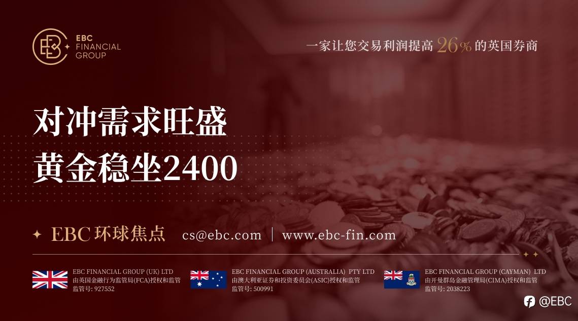 EBC环球焦点|对冲需求旺盛 黄金稳坐2400