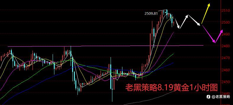 老黑策略：8.19外汇、黄金、原油分析策略
