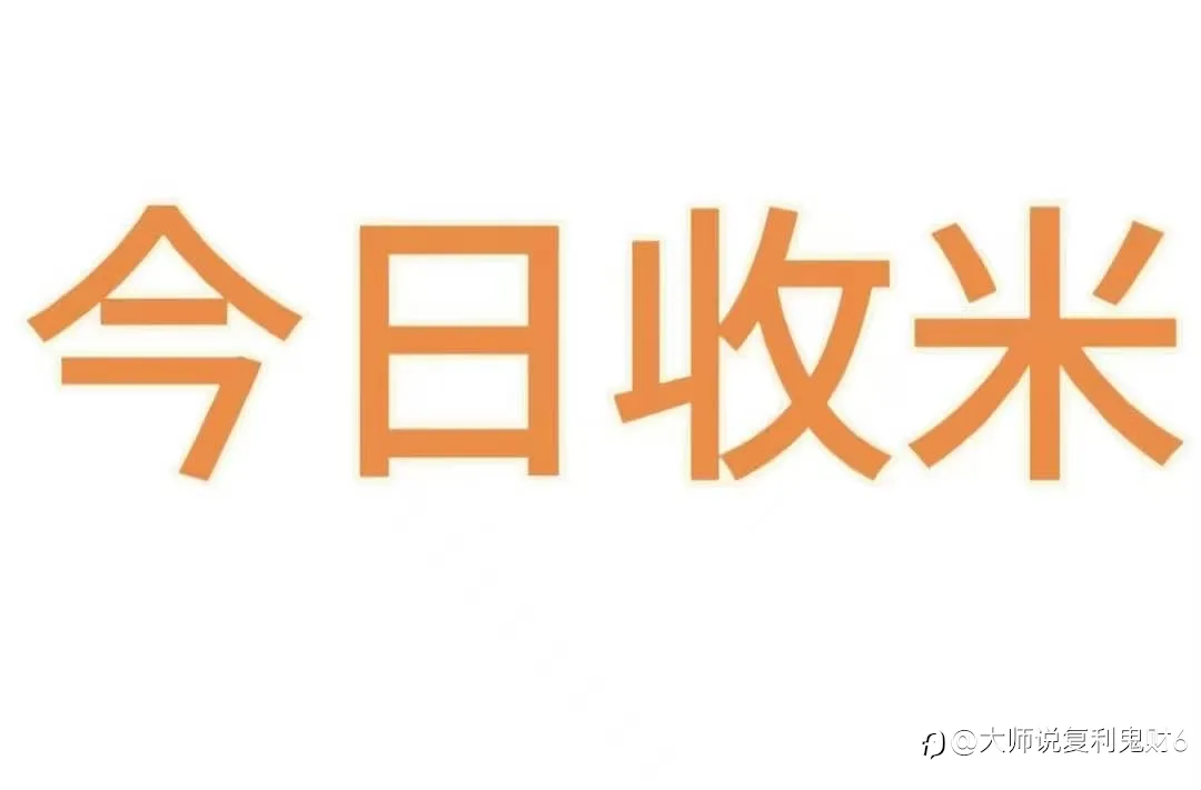 策略2⃣️收米