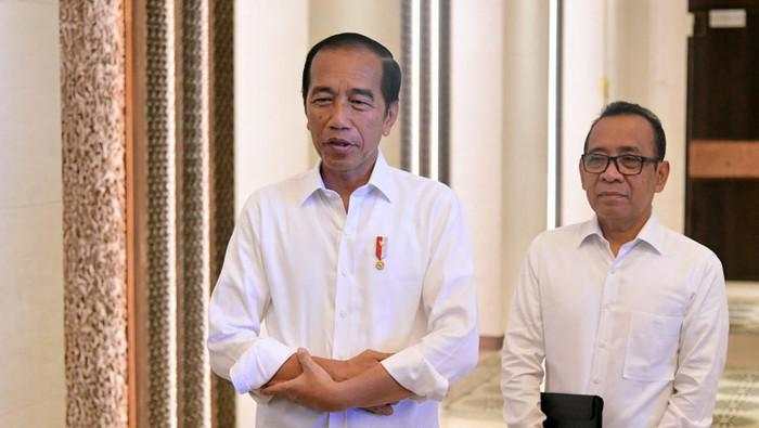 Jokowi soal Reshuffle Menteri ESDM: Katanya Siapa?