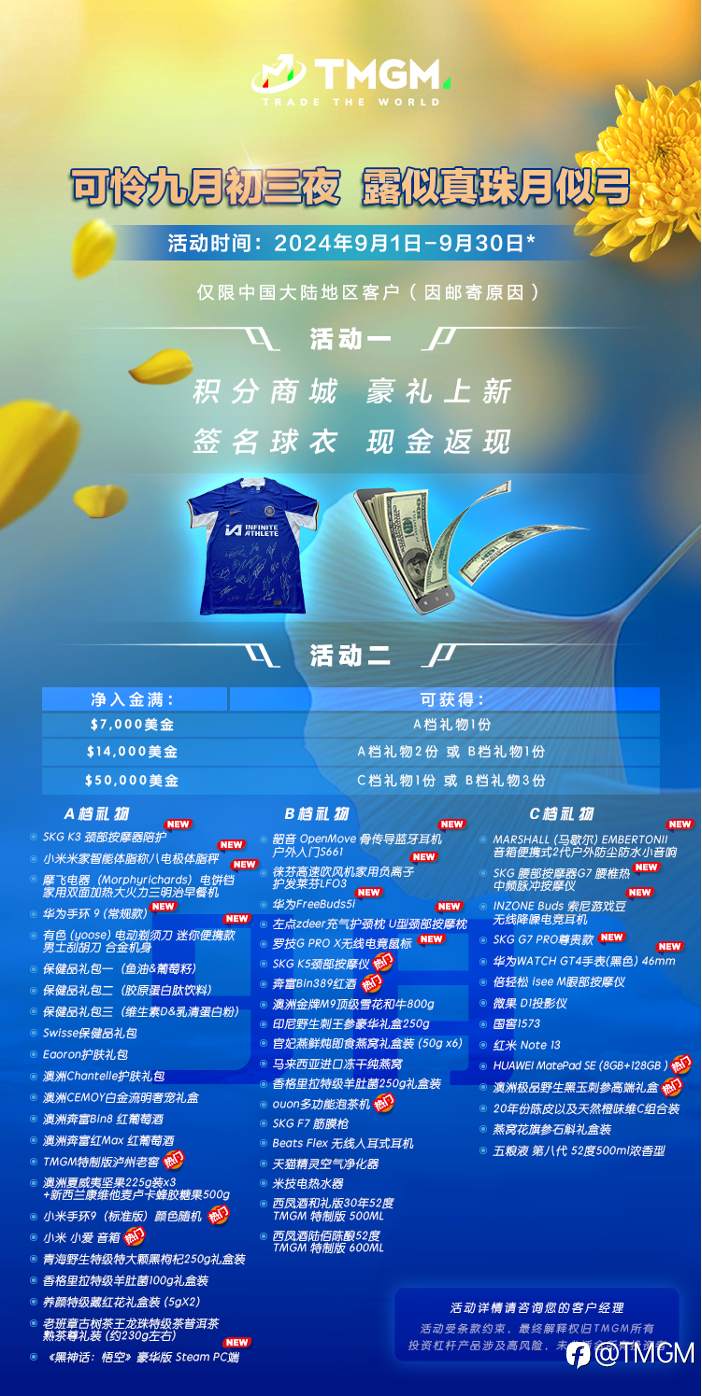TMGM9月好礼!黑神话悟空、切尔西门票上架!