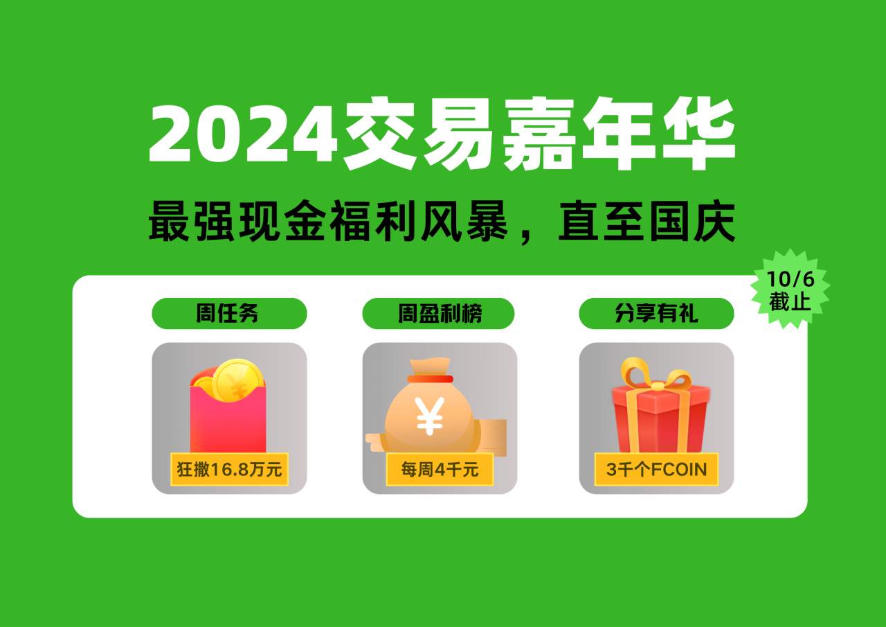 最强现金福利风暴直至国庆| 第六周盈利赛周榜揭晓