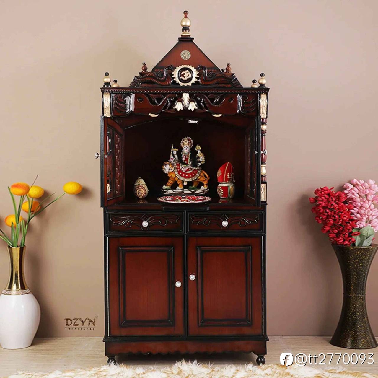 Creating a Spiritual Haven at Home with the Divine Palace Pooja Mandap