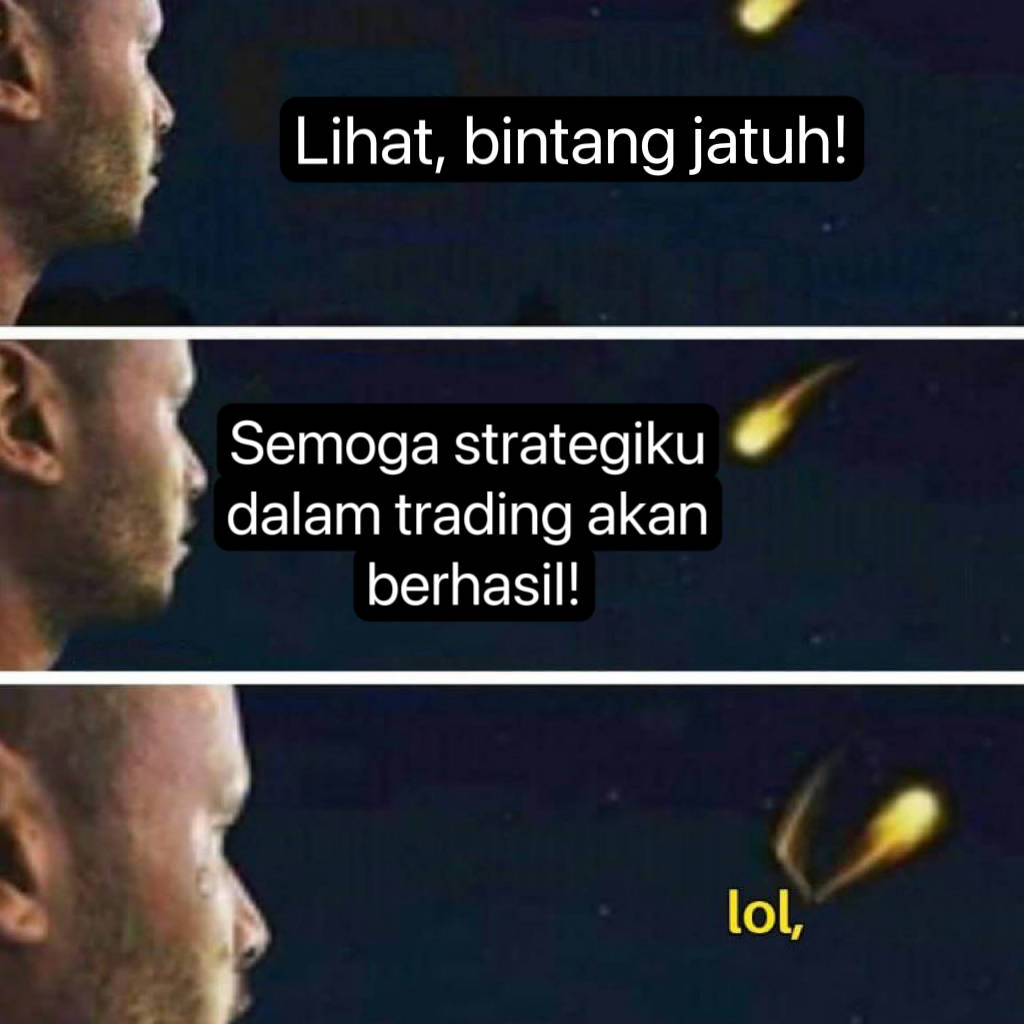 Rutinitas Harian Trader| Hiburan dengan Memes Lucu