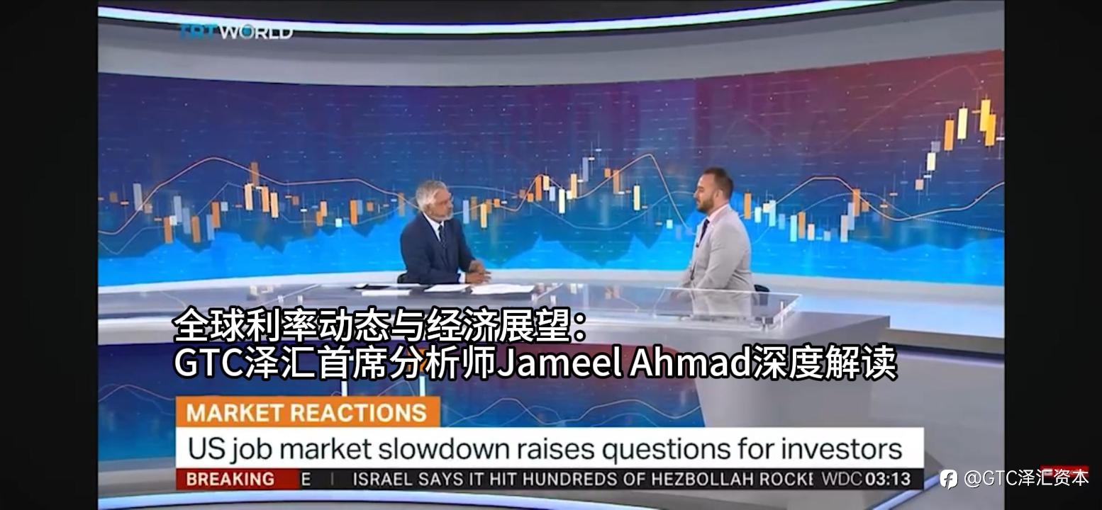 全球利率动态与经济展望：GTC泽汇首席分析师Jameel Ahmad深度解读