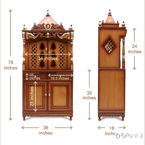 Divya Dham: The Ideal Wooden Mandir for Your Home