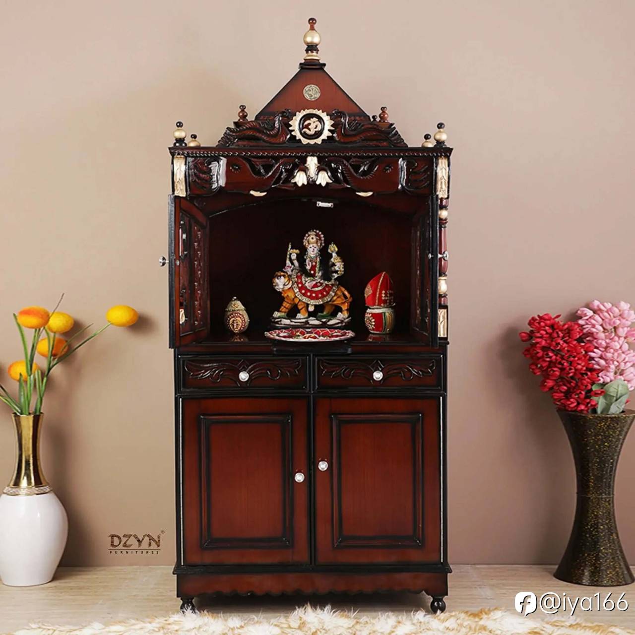 Elevate Your Home with the Divine Palace Pooja Mandap