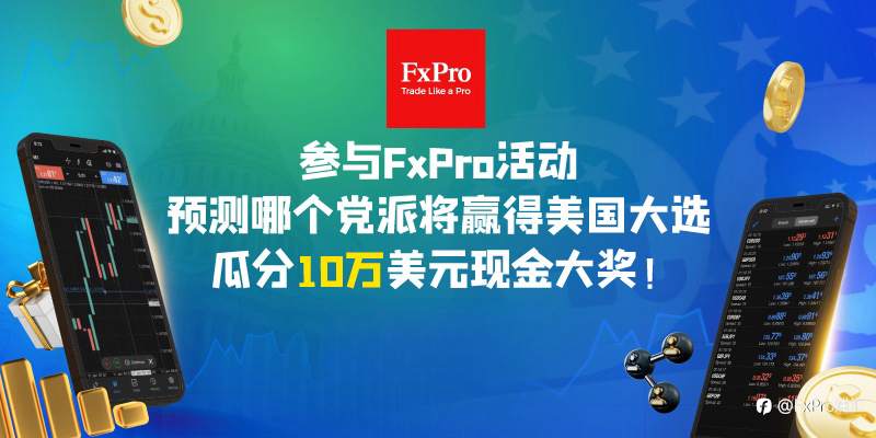 FxPro瓜分十万美金奖金池,第一轮正式开始啦!