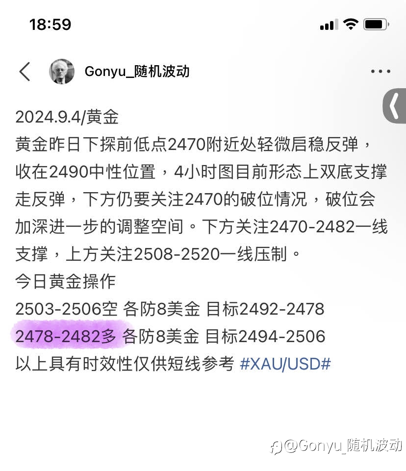 2024.9.5/黄金复盘