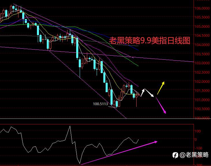 老黑策略：9.9外汇、黄金、原油分析策略