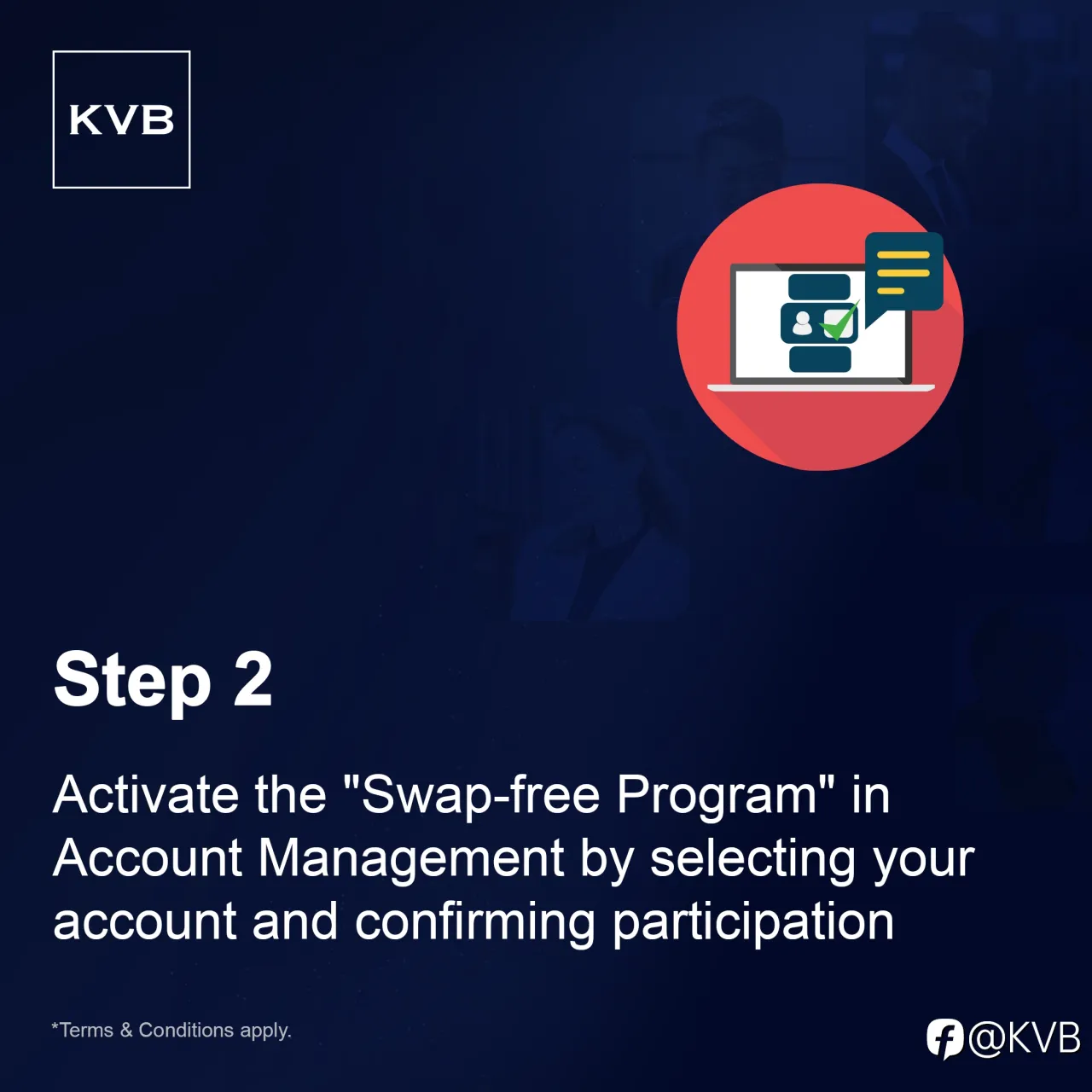 Go Swap-Free with KVB – Your First 7 Days Are On Us! 💰