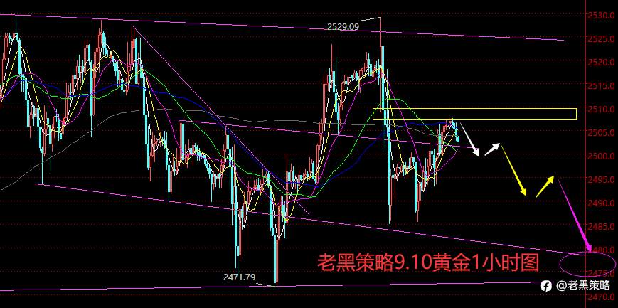 老黑策略：9.10外汇、黄金、原油分析策略