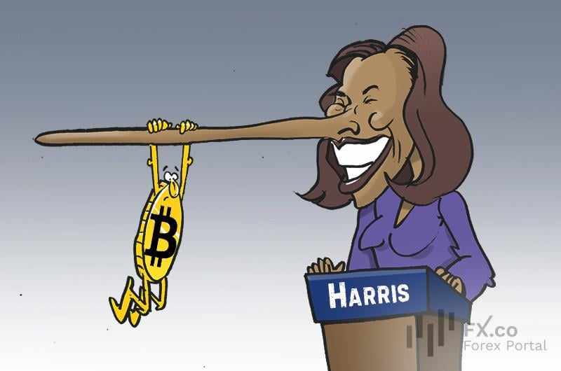 Kemenangan Kamala Harris Bawa Dampak Negatif bagi Pasar Crypto?
