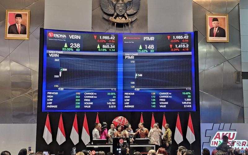 Resmi Tercatat di Bursa, Saham Verona Indah (VERN) Naik 17,94 Persen