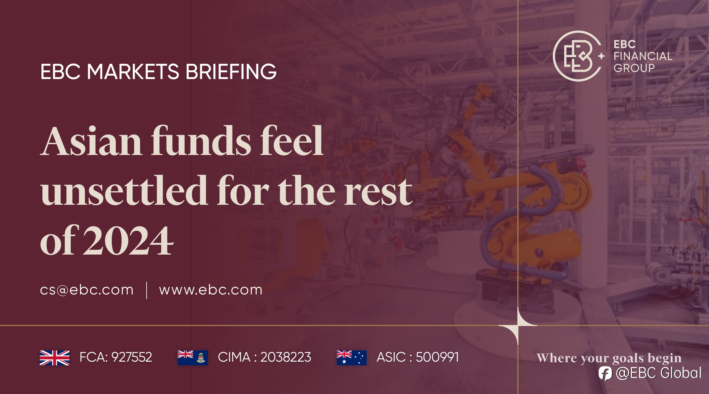 EBC Markets Briefing | Asian funds feel unsettled for the rest of 2024
