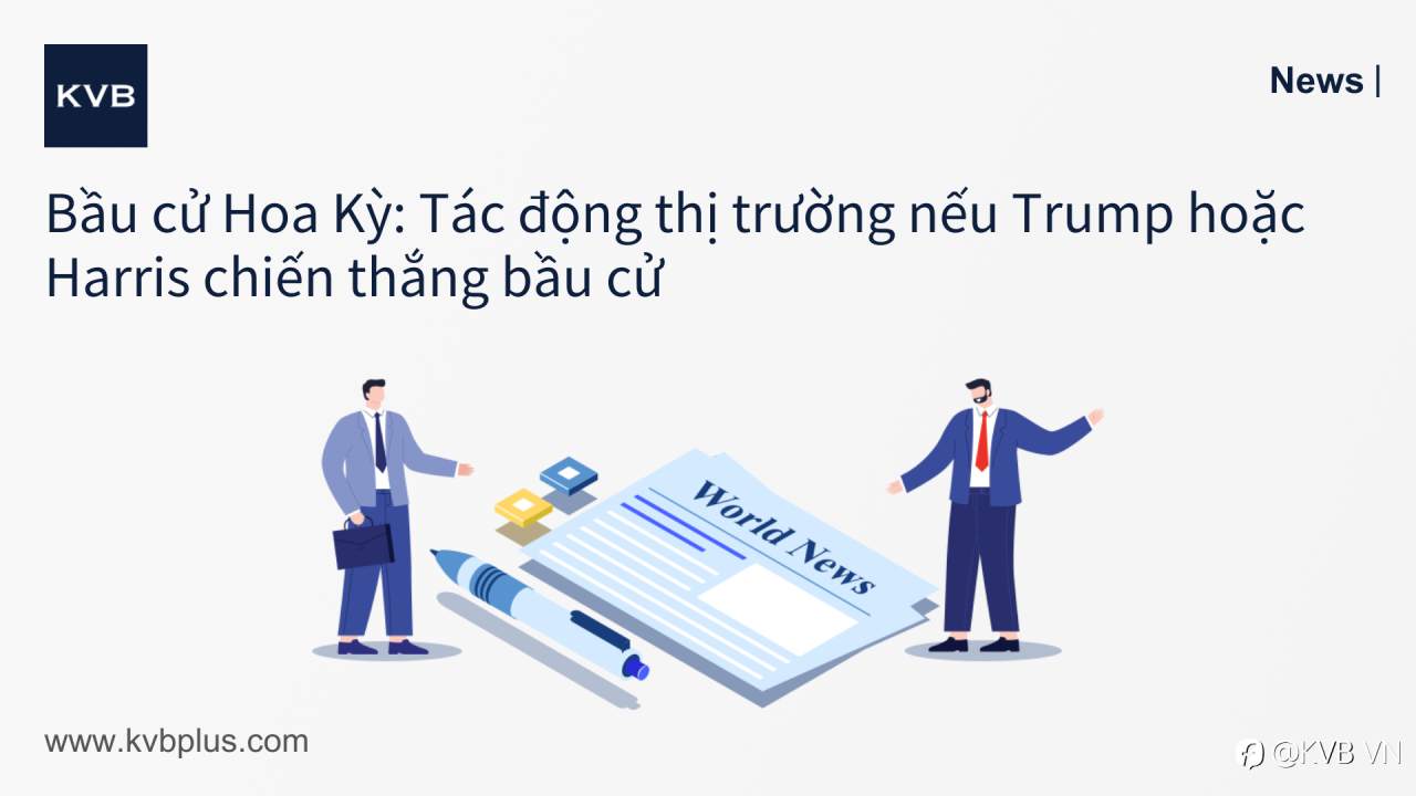 🚨Bầu cử Hoa Kỳ: Tác động thị trường nếu Trump hoặc Harris chiến thắng bầu cử🇺🇸