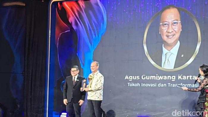 Agus Gumiwang Sabet Penghargaan Tokoh Inovasi dan Transformasi Industri