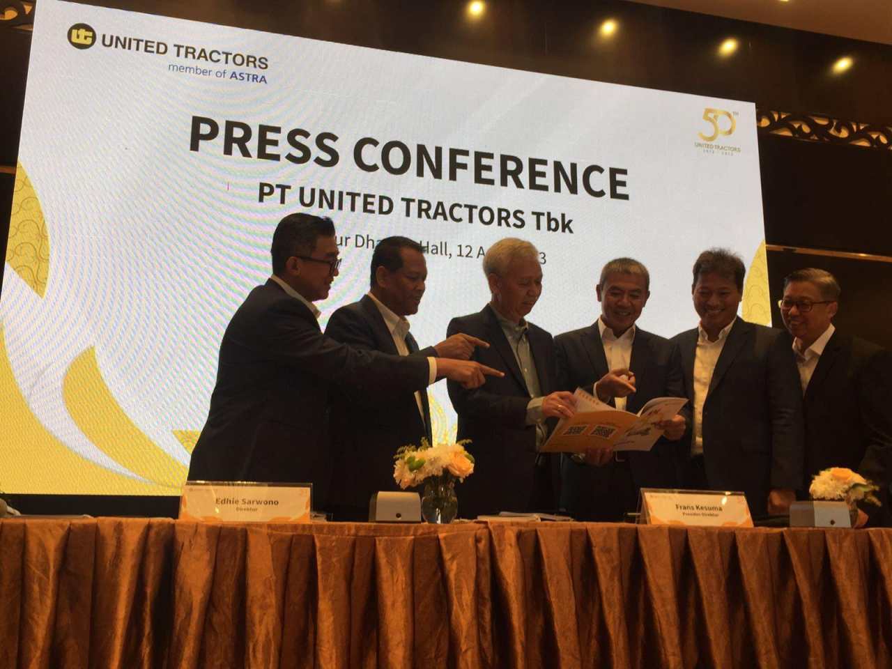 United Tractors (UNTR) Siap Akuisisi Perusahaan Panas Bumi Senilai Rp1,25 Triliun