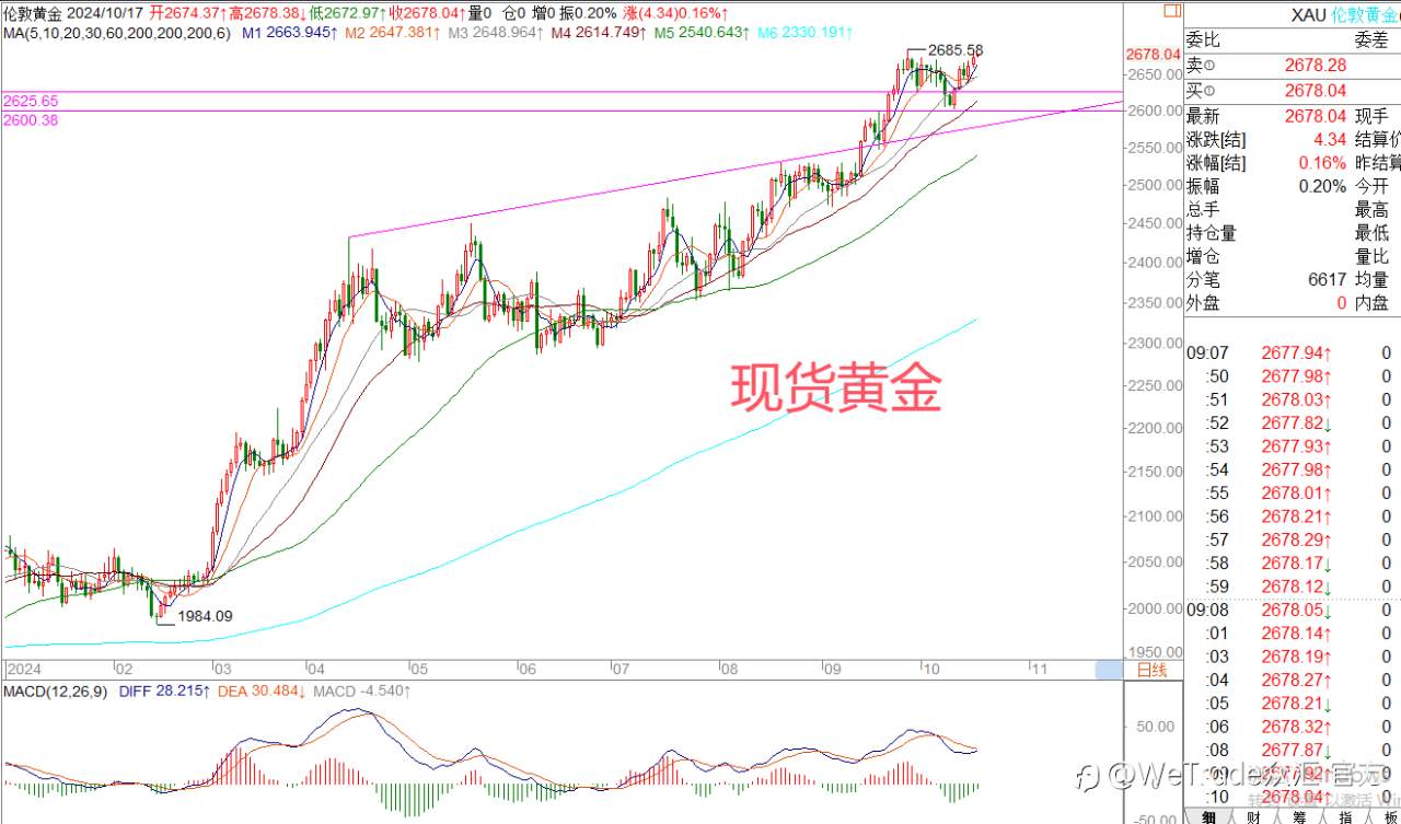 2024年10月17日|每日汇评-策略分析|王萍：欧美还没止跌