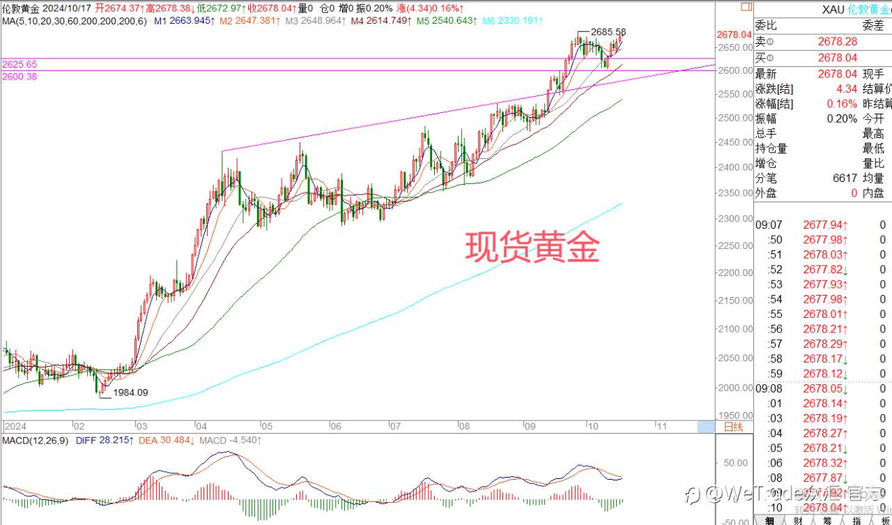 2024年10月17日|每日汇评-策略分析|王萍:欧美还没止跌