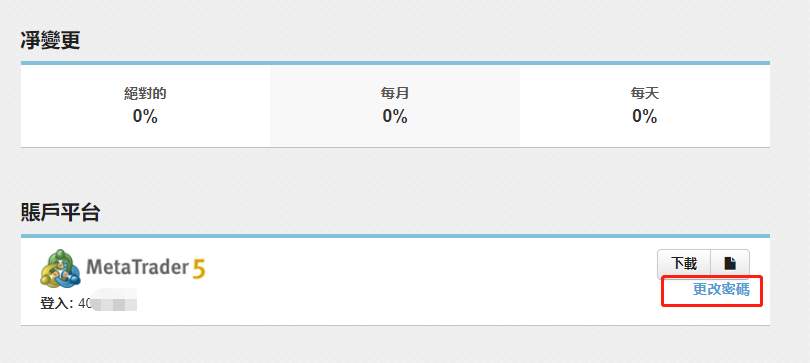 OANDA MT5網頁版 全新的交易頁面介紹