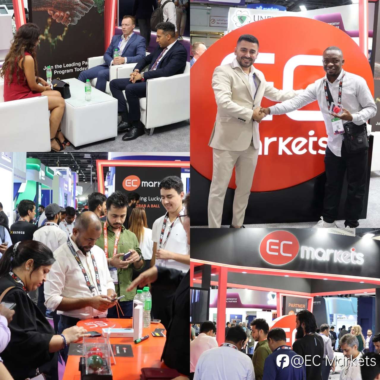 EC Markets·安盈闪耀迪拜Forex Expo，专业服务铸就全球市场信赖基石