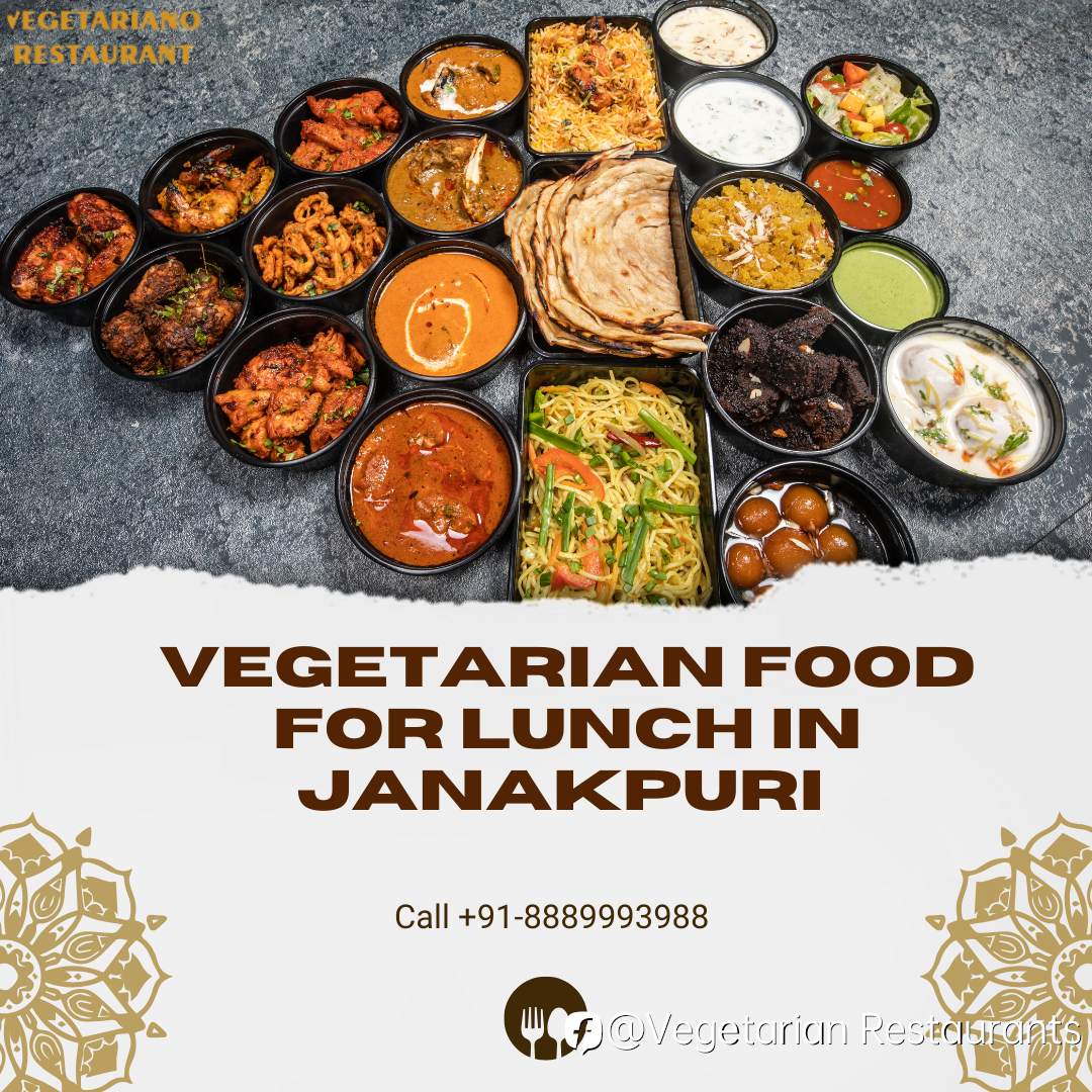 Vegetarian Food for Lunch in Janakpuri