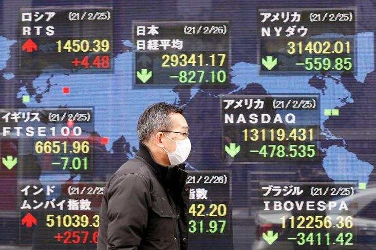 Bursa Asia Melemah, Tersengat Koreksi di Wall Street