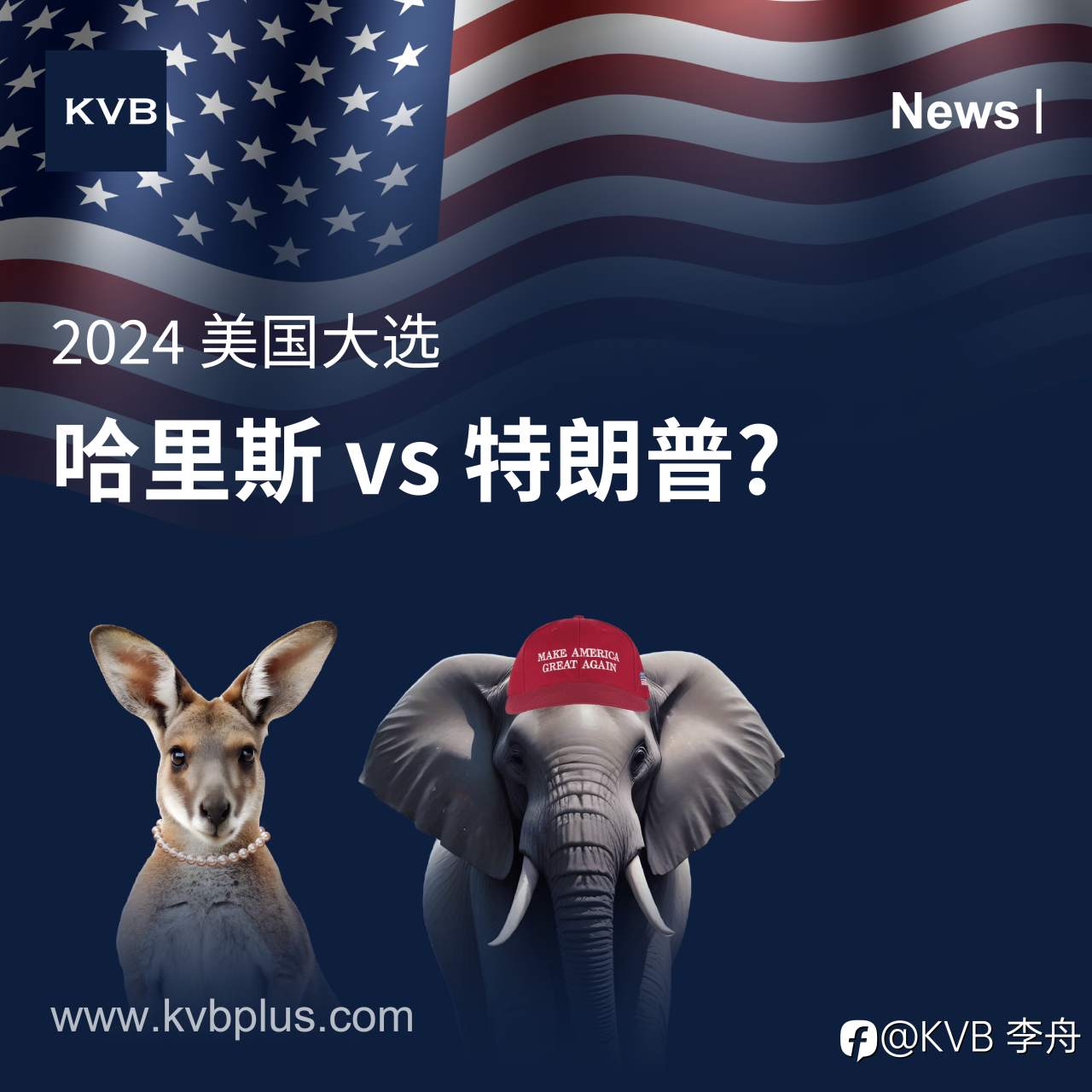 🇺🇸 2024年美国大选：特朗普vs哈里斯 如何影响您的投资！