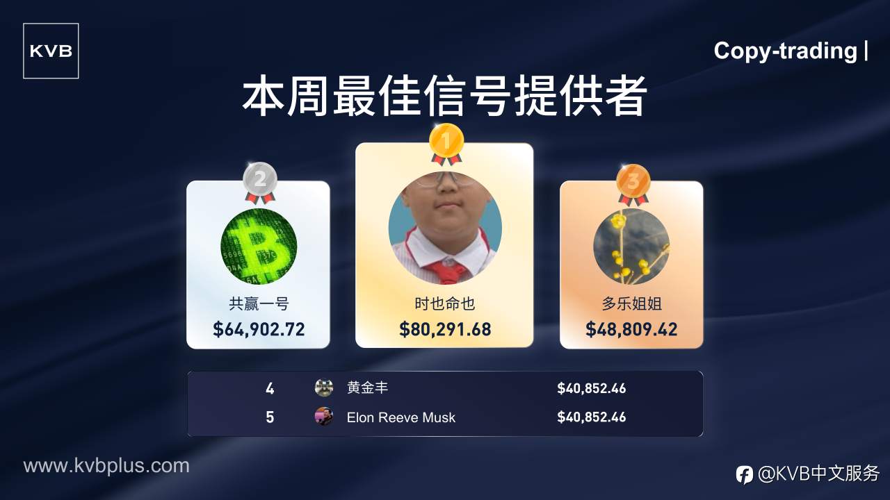 揭晓本周顶级信号提供者 ! 🎉👏🏻