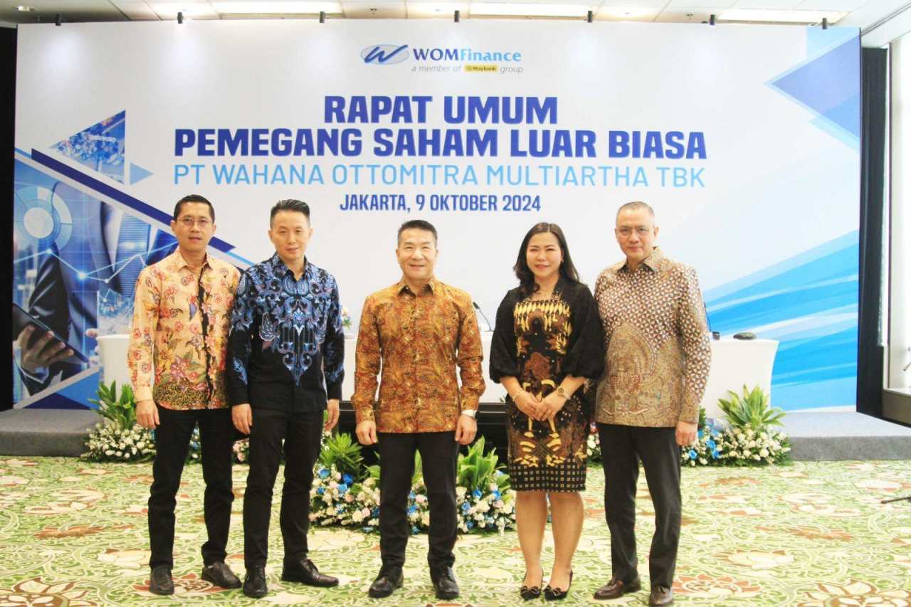 Gelar RUPSLB, WOM Finance (WOMF) Rombak Susunan Pengurus