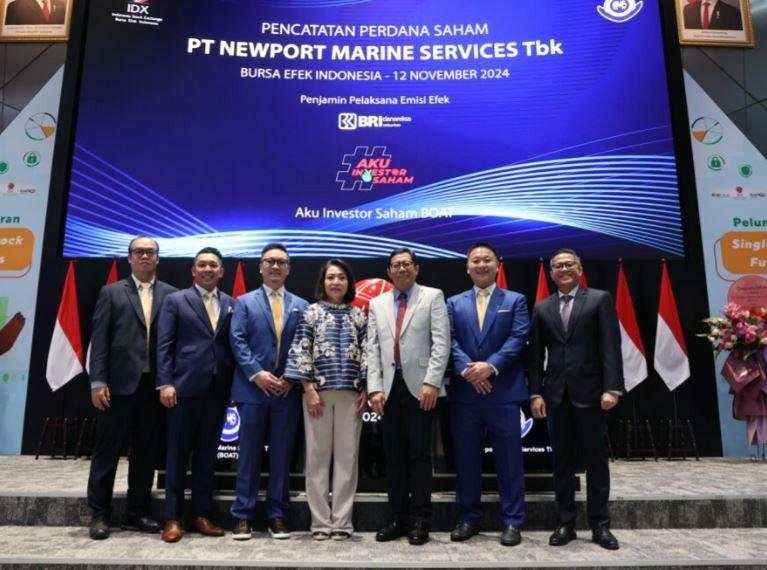 Resmi Melantai, Newport Marine (BOAT) Bidik Pendapatan Tumbuh 30 Persen di 2025