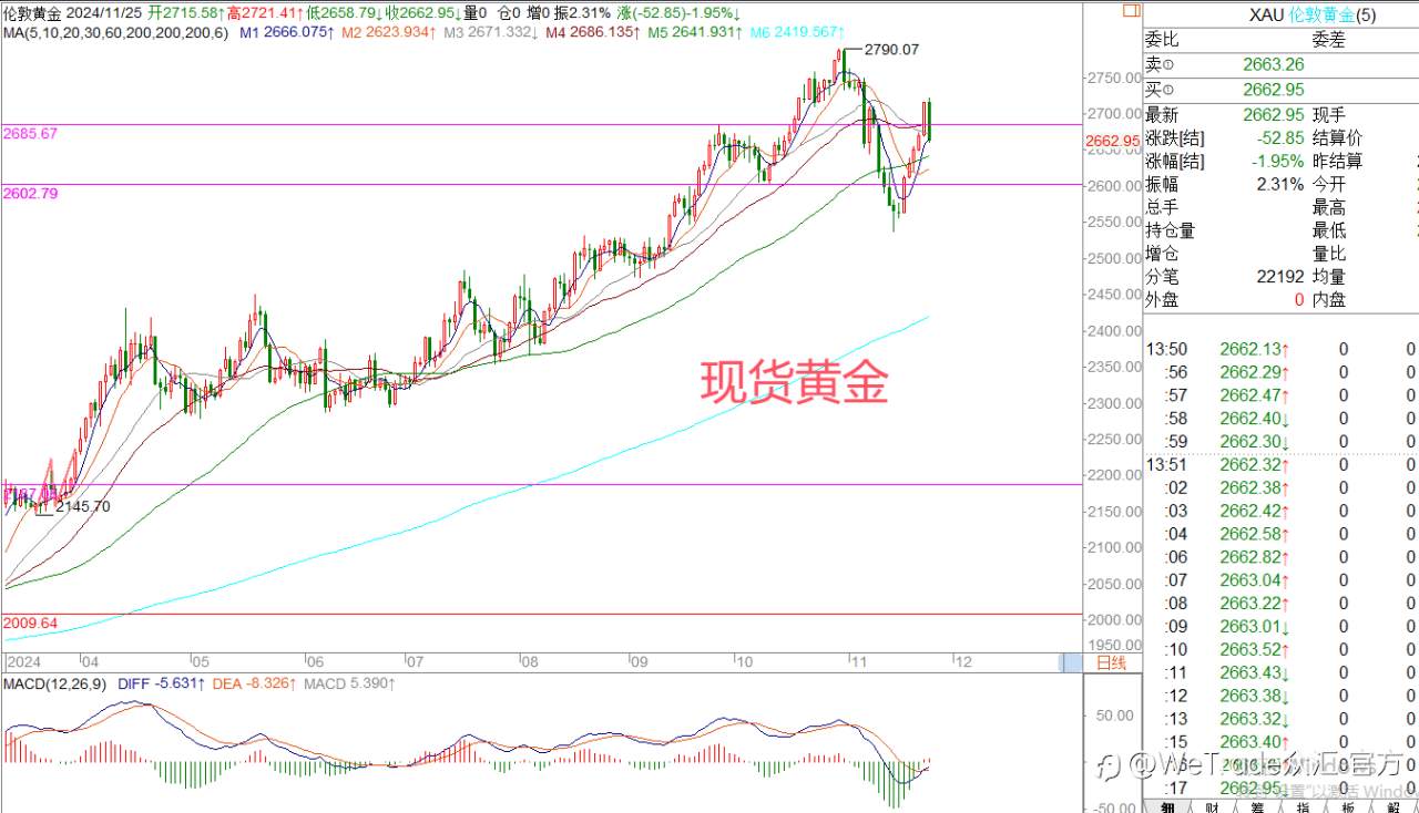 2024年11月25日|每日汇评-策略分析|王萍:英镑欧美关注短期级别止跌机会