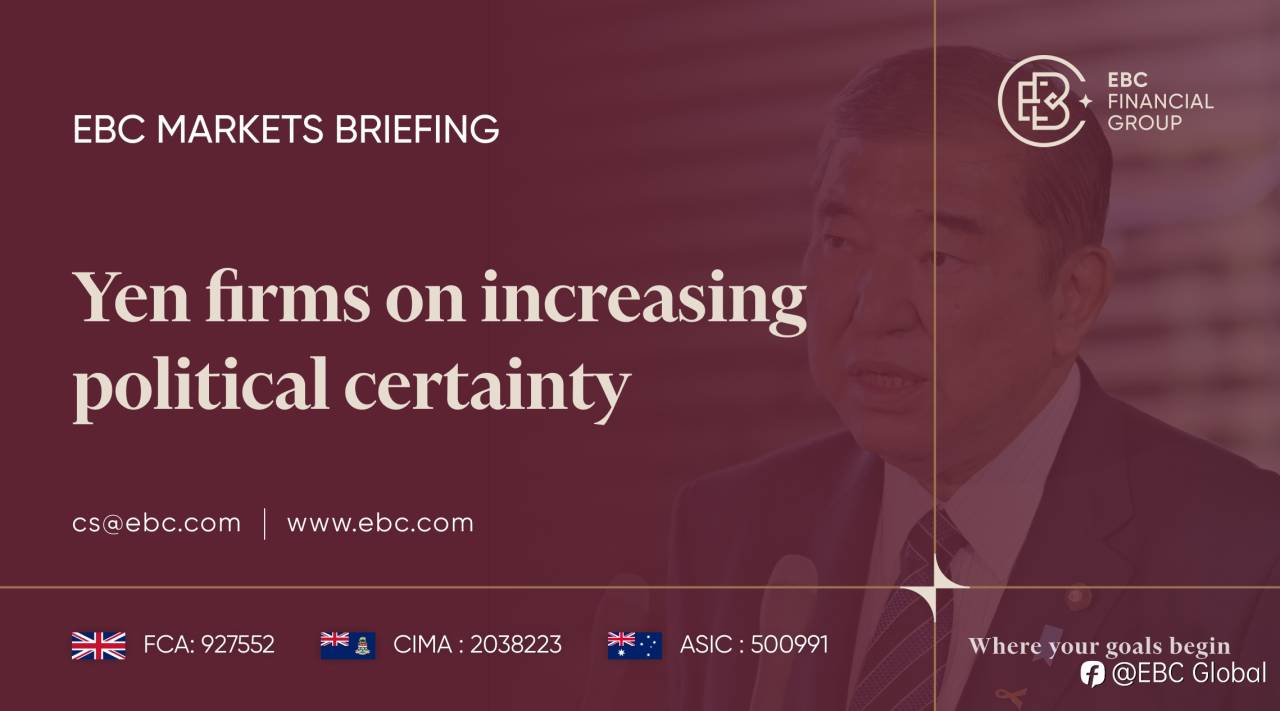 EBC Markets Briefing | Yen firms on increasing political certainty