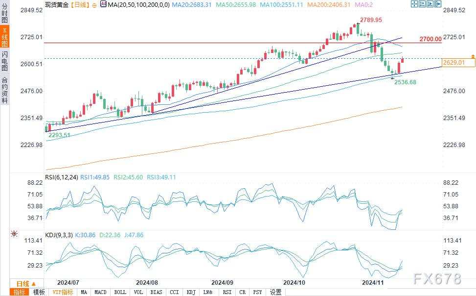 黄金价格分析：上破2600美元是看涨信号还是暂时回调？