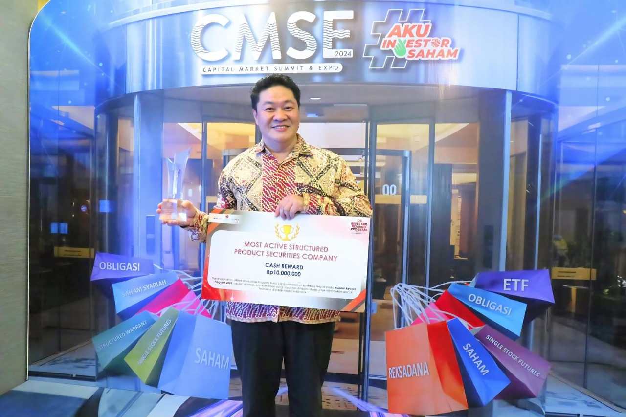 MNC Sekuritas Raih Penghargaan Most Active Structured Product Securities Company