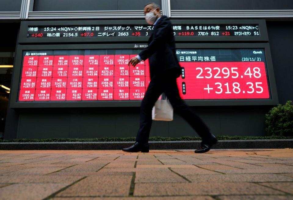 Bursa Asia Menguat, Imbas Reli Wall Street di Tengah Pilpres AS