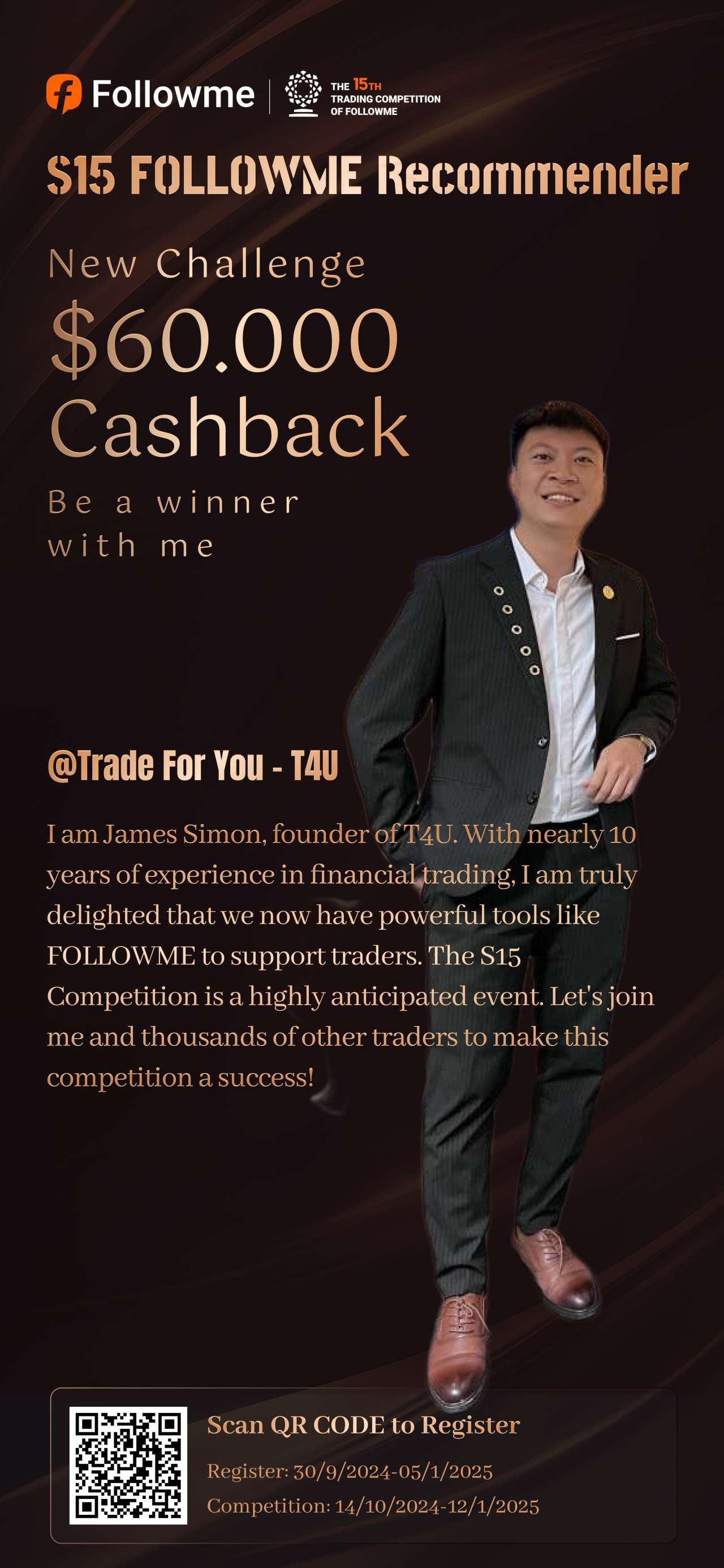 S15 Competition Recommender | Trade For You - T4U invites you to rush towards the trading master！