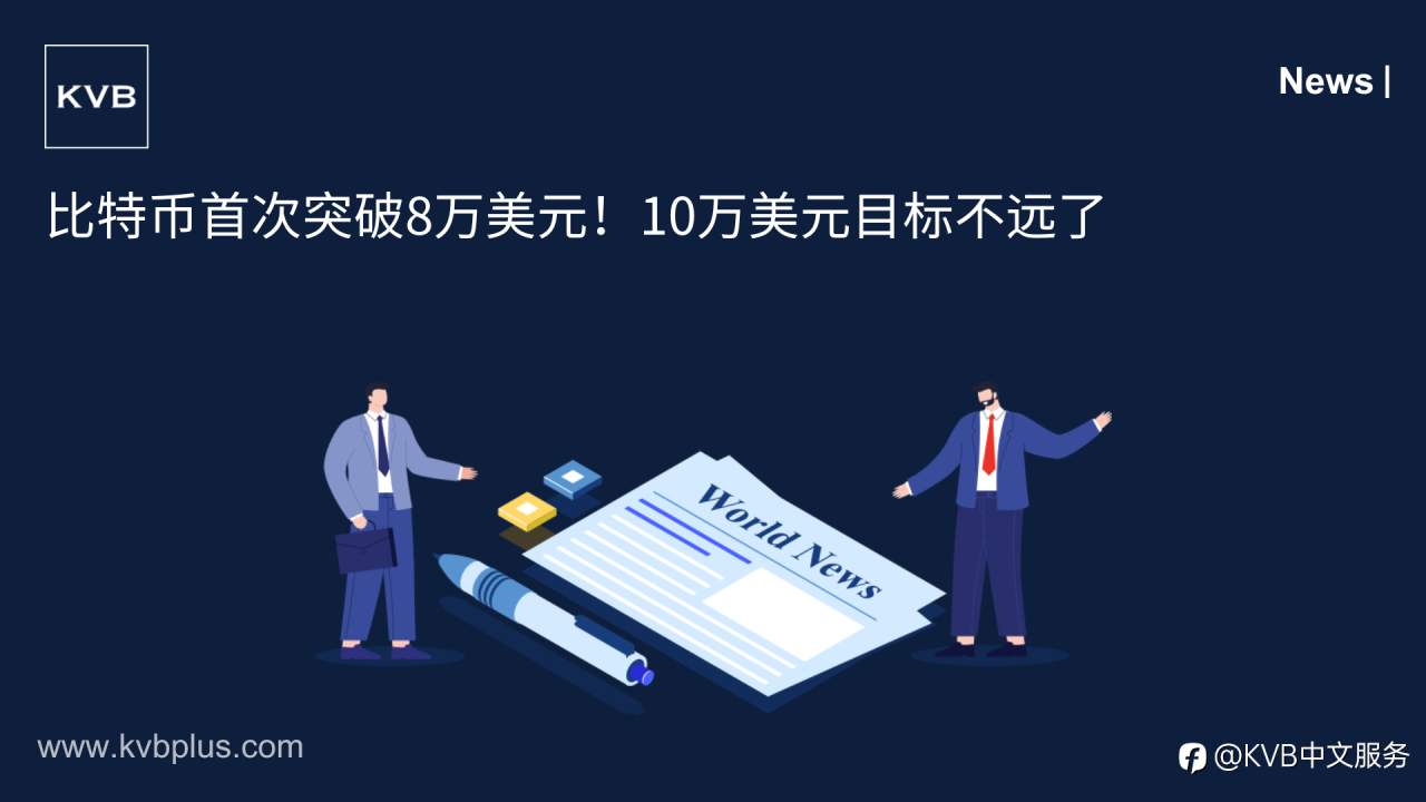 🚨比特币首次突破8万美元!10万美元目标不远了 📈
