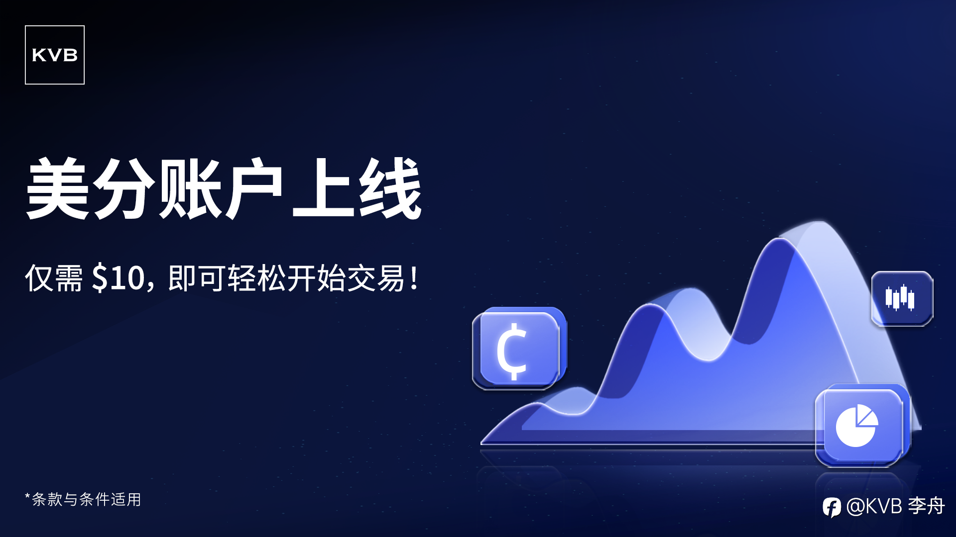 KVB全新推出美分账户!