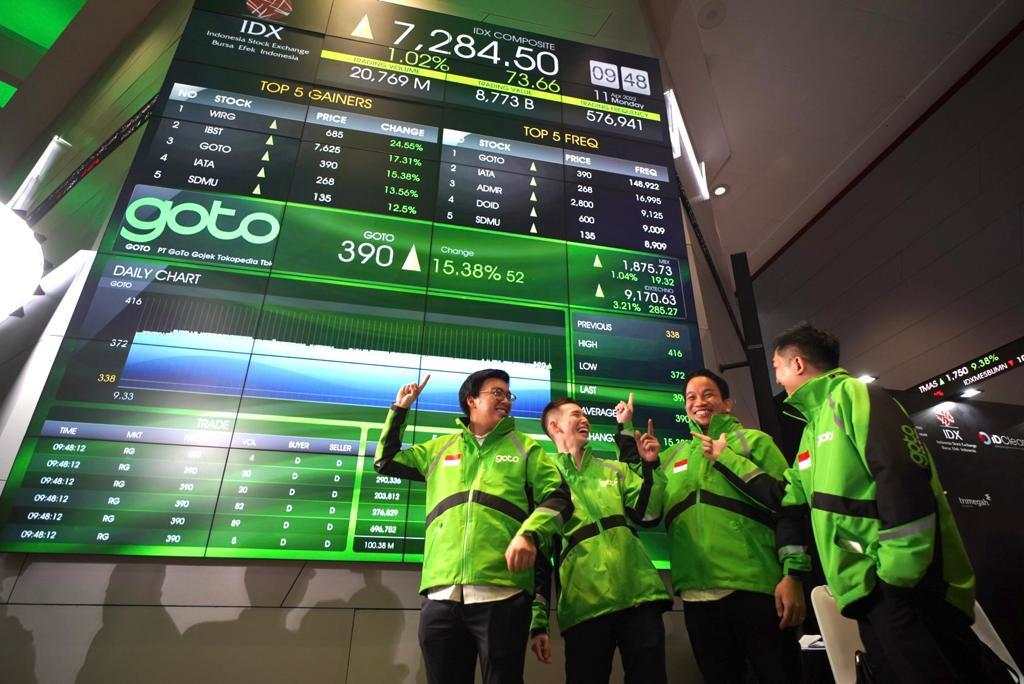 GOTO Catatkan Saham Multipel, Dapat Kode GOTOM