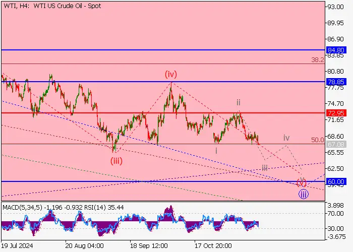 WTI Crude Oil: Wave Analysis