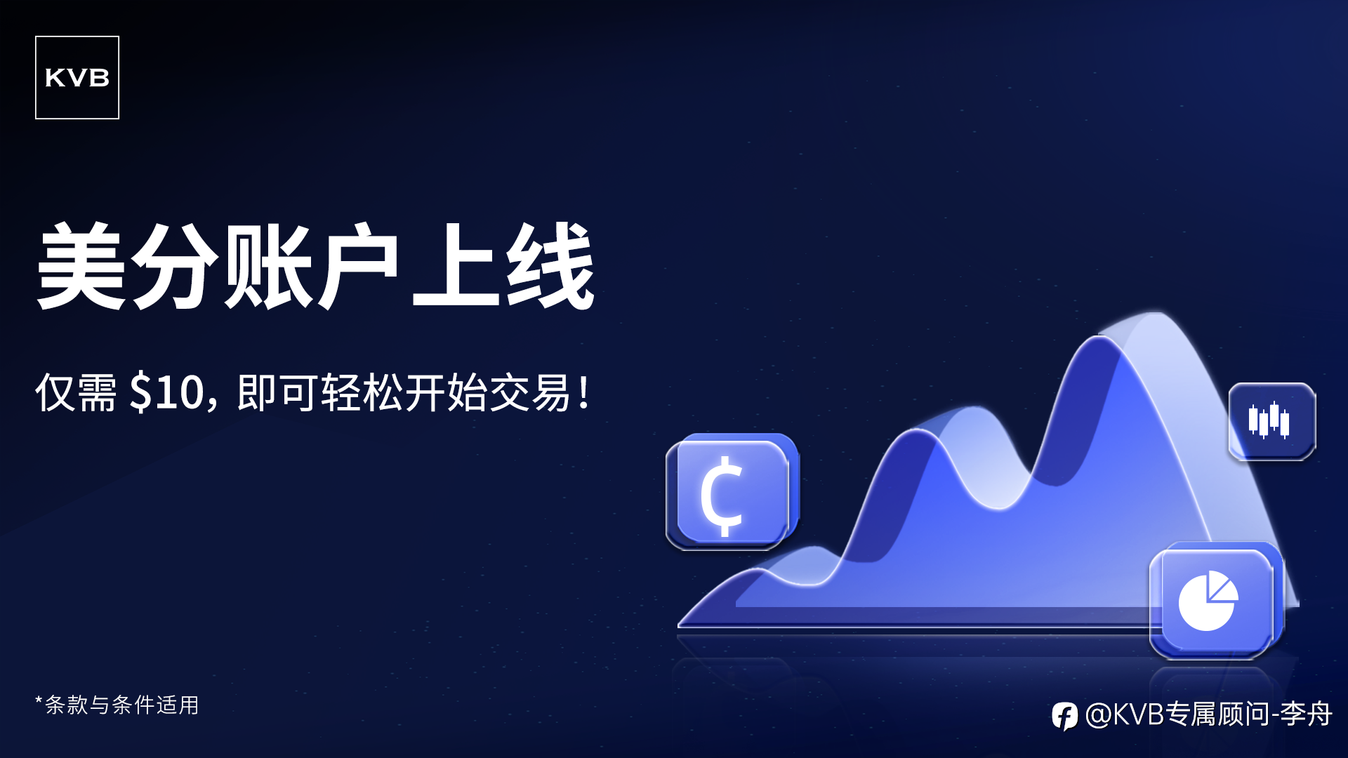 KVB全新推出美分账户！