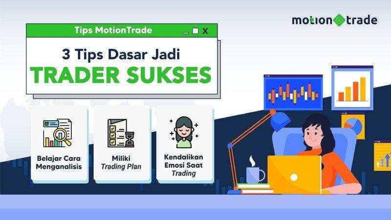 Simak Tiga Tips Dasar Jadi Trader Sukses ala MotionTrade