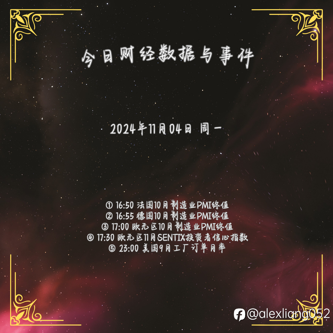 1104财经数据与事件